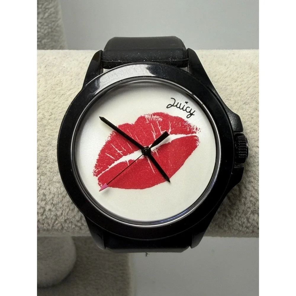 Juicy Couture JC793470654 New Battery Ladies Lips Watch 37MM 7.5